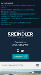 Mobile Screenshot of kreindler.com
